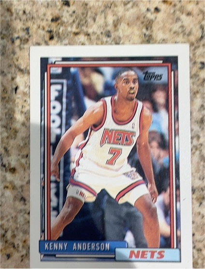 1992 Topps #95 Kenny Anderson — front