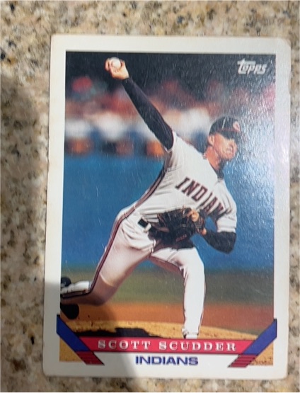 1993 Topps #248 Scott Scudder Cleveland Indians — front