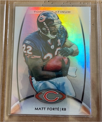 2012 Topps Platinum #99 Matt Forte — front