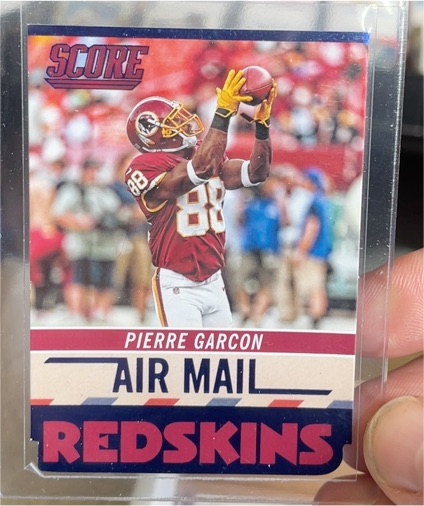 2014 Score Air Mail #AM4 Pierre Garcon — front