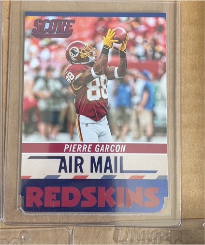 2014 Score Air Mail #AM4 Pierre Garcon — front