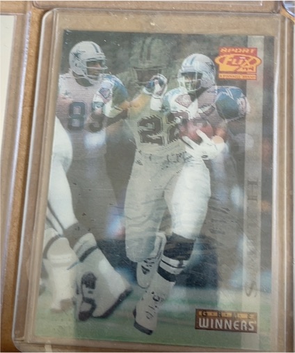 1995 Pinnacle Sportflix #149 Emmitt Smith — front