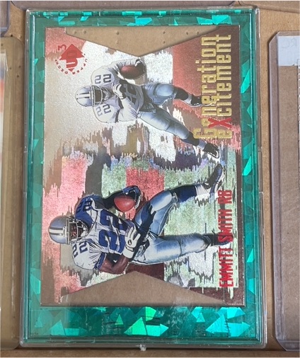 1997 Upper Deck UD3 #GE7 Emmitt Smith Generation Excitement — front