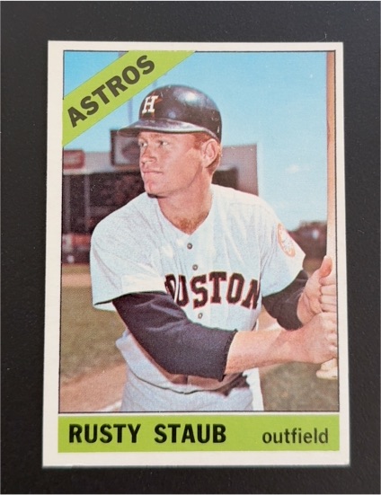 1966 Topps #106 Rusty Staub — front