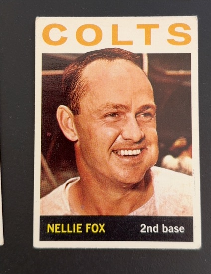 1964 Topps #205 Nellie Fox — front
