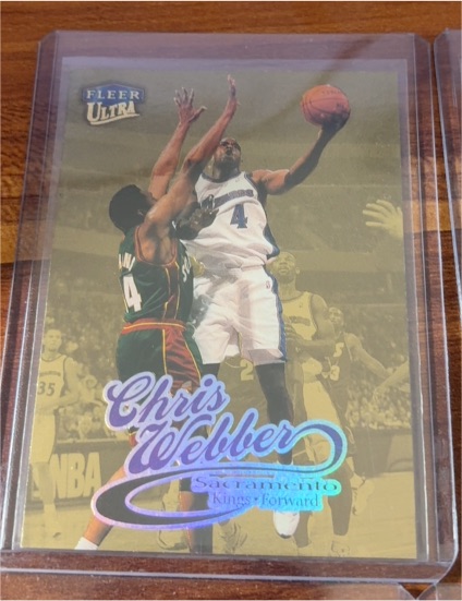 1998-99 Fleer Ultra #99 Chris Webber — front