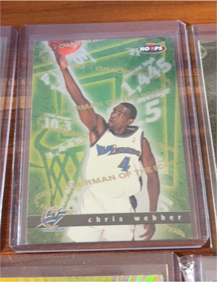 1997-98 Skybox NBA Hoops Chairman of the Board #8CB Chris Webber — front