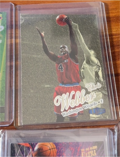 1997-98 Fleer Ultra #108 Chris Webber — front