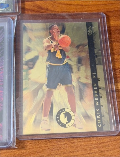 1993 Classic Images #SI-4 Chris Webber Sudden Impact — front