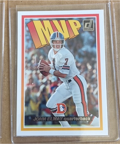 2018 Donruss MVP #MVP-18 John Elway — front