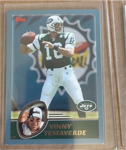 2003 Topps #241 Vinny Testaverde — front