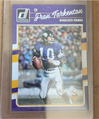 2016 Donruss #178 Fran Tarkenton — front
