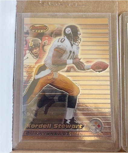 1999 Bowman's Best #85 Kordell Stewart Pittsburgh Steelers — front