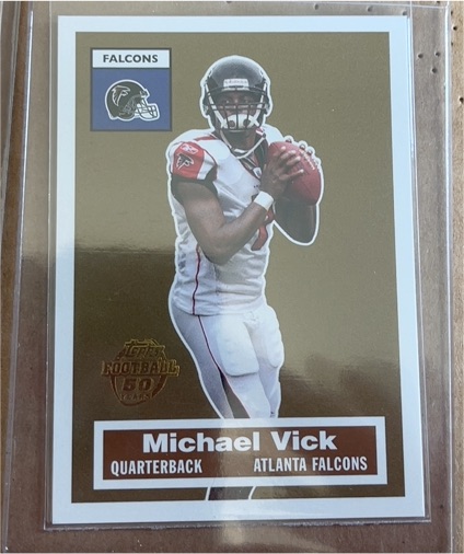 2005 Topps 50 Years #15 Michael Vick — front