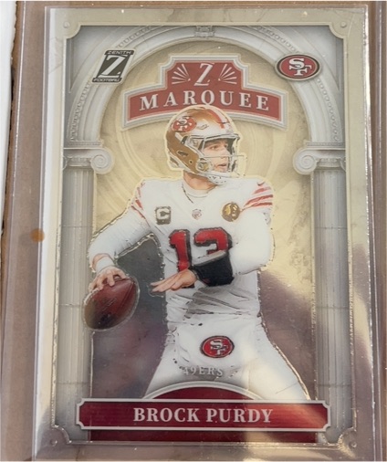 2024 Panini Zenith #22 Brock Purdy Z Marquee — front
