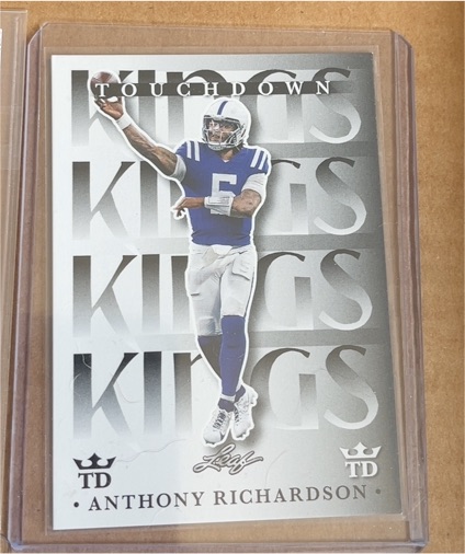 2024 Leaf Touchdown Kings #TDK-2 Anthony Richardson — front