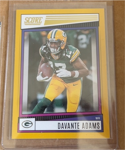 2022 Panini Score #93 Davante Adams — front