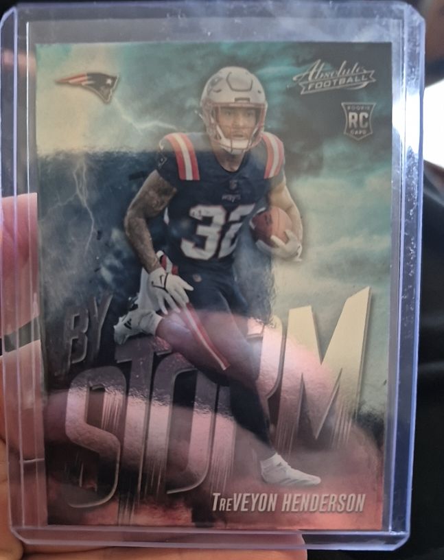 2025 Panini Absolute By Storm #19 TreVeyon Henderson — front