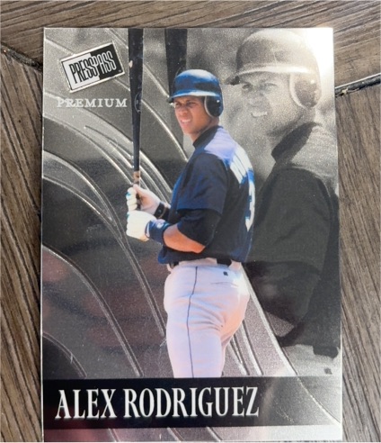 2024 Leaf Press Pass Premium #RB-3 Alex Rodriguez — front