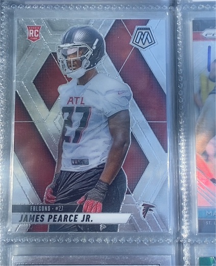2025 Panini Mosaic #357 James Pearce Jr. — front