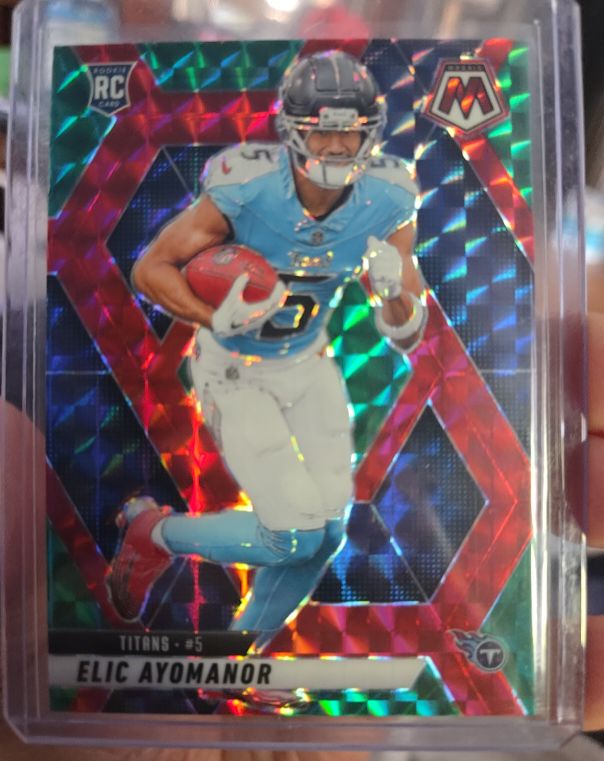 2025 Panini Mosaic #333 Elic Ayomanor — front