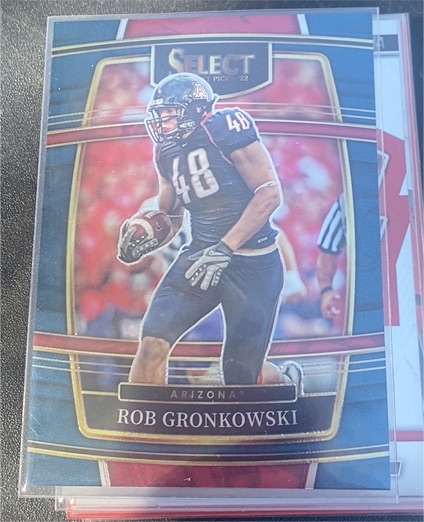 2022 Panini Select Draft Picks #90 Rob Gronkowski Arizona Wildcats — front