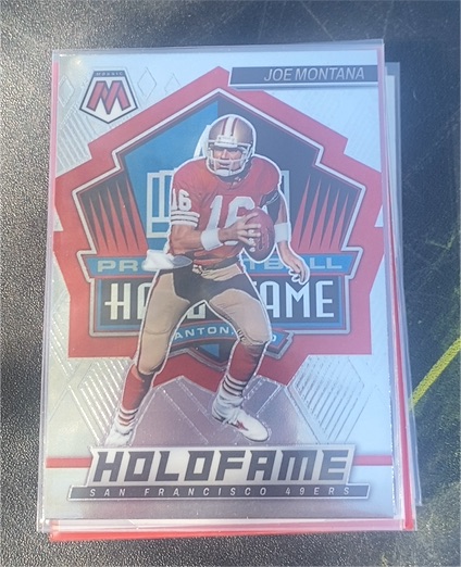 2022 Panini Mosaic #HF-1 Joe Montana — front