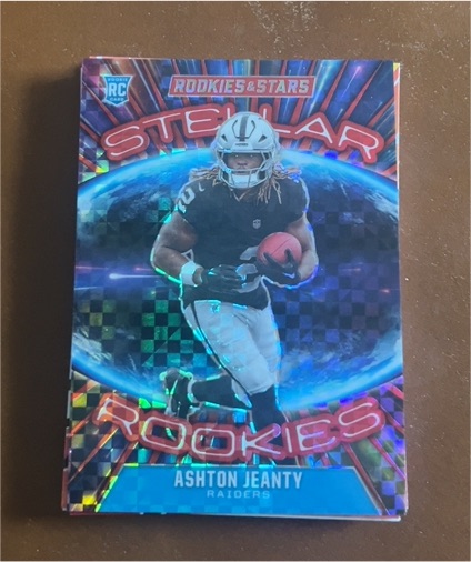 2025 Panini Rookies & Stars #4 Ashton Jeanty Stellar Rookies — front