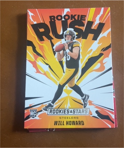 2025 Panini Rookies & Stars #13 Will Howard Rookie Rush — front