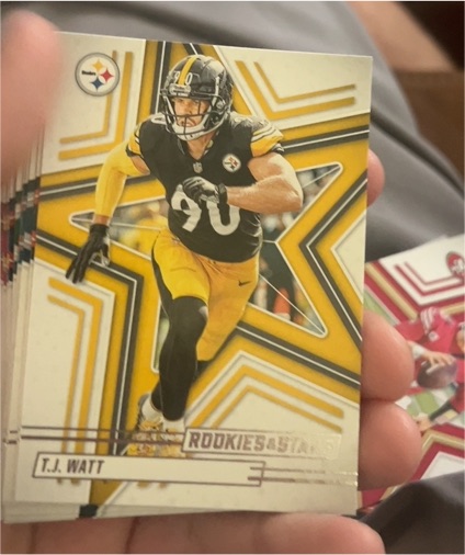 2025 Panini Rookies & Stars #62 T.J. Watt — front