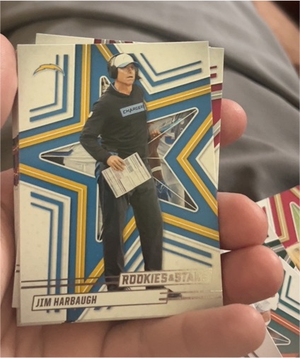 2025 Panini Rookies & Stars #3 Jim Harbaugh — front