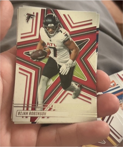 2025 Panini Rookies & Stars #90 Bijan Robinson — front