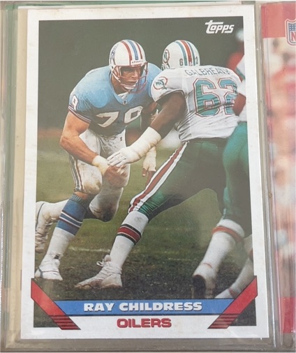 1989 Topps #101 Ray Childress — front