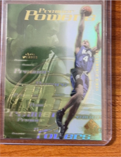 2000-01 Upper Deck SP Authentic Premier Powers #P1 Chris Webber — front