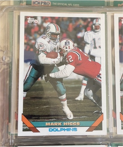 1993 Topps #227 Mark Higgs — front