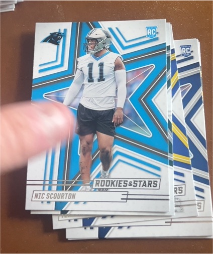 2025 Panini Rookies & Stars #162 Nic Scourton — front
