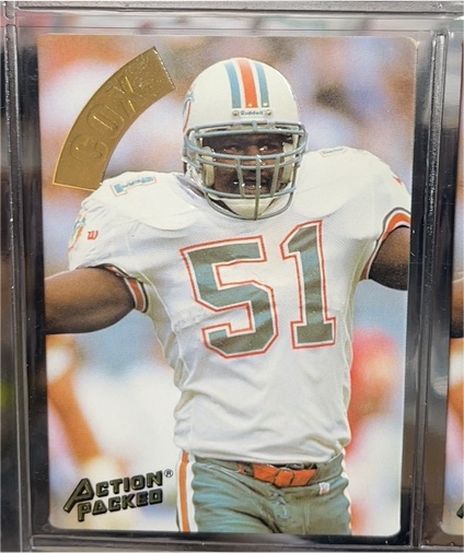 1994 Action Packed #66 Bryan Cox — front