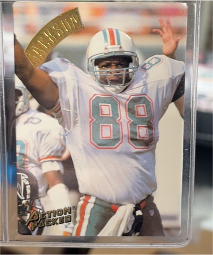 1994 Action Packed #64 Keith Jackson — front