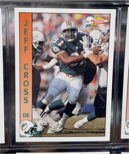 1992 Pacific #172 Jeff Cross — front