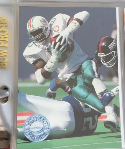 1991 Pro Set Platinum #66 Ferrell Edmunds — front