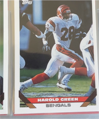 1992 Topps #28 Harold Green — front