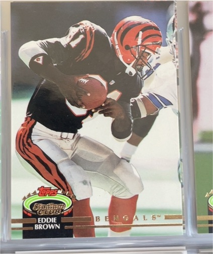 1992 Topps Stadium Club #88 Eddie Brown — front