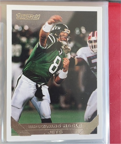 1993 Topps Gold #512 Browning Nagle — front