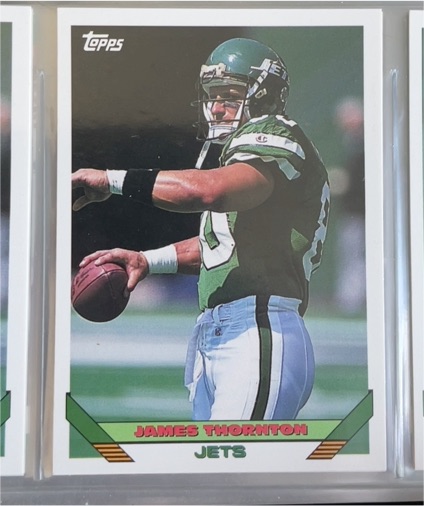 1993 Topps #638 James Thornton — front