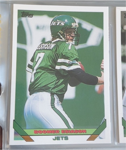 1993 Topps #410 Boomer Esiason — front