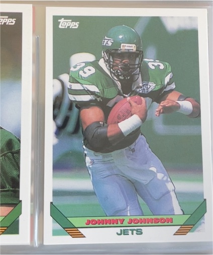 1993 Topps Football #441 Johnny Johnson — front