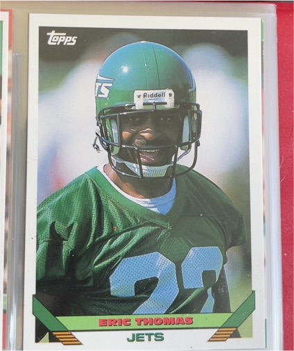 1993 Topps #583 Eric Thomas — front