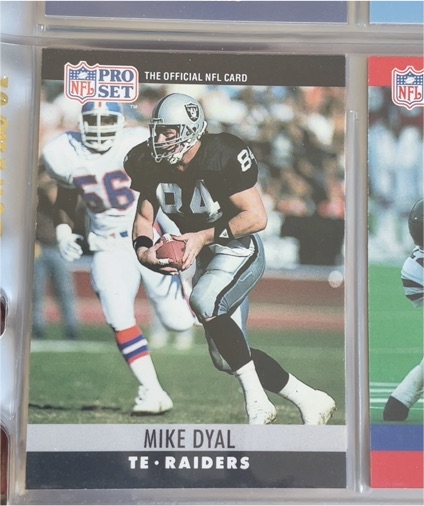 1990 Pro Set #151 Mike Dyal — front