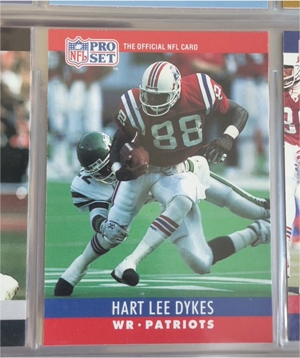 1990 Pro Set #202 Hart Lee Dykes — front