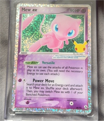 2021 Pokémon Celebrations Classic Collection #88 Mew ex — front